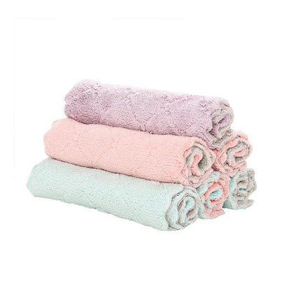 Soft Double-Sided Microfiber Cleaning Cloth