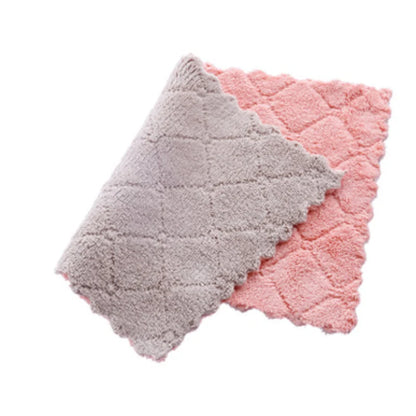 Soft Double-Sided Microfiber Cleaning Cloth