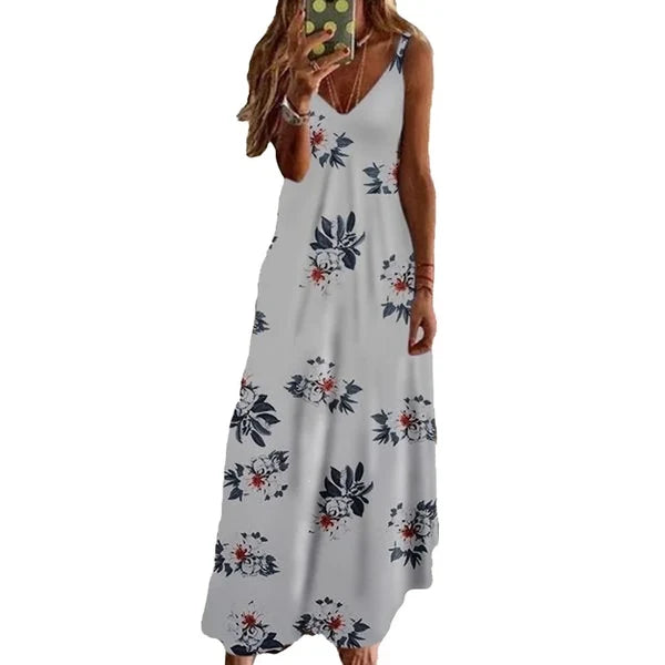Women’s Printed Strappy Dress