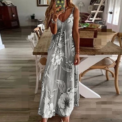 Women’s Printed Strappy Dress
