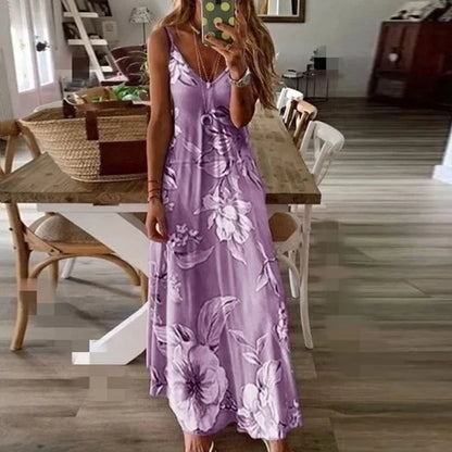 Women’s Printed Strappy Dress