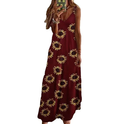 Women’s Printed Strappy Dress