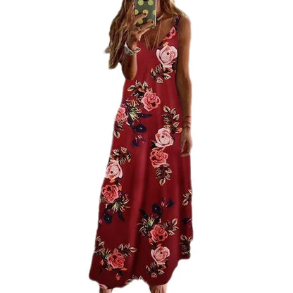 Women’s Printed Strappy Dress
