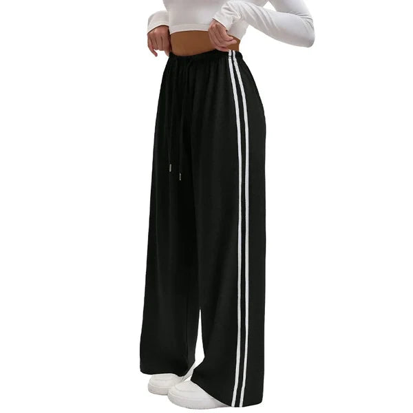 Women’s Side Stripe Wide-Leg Pants