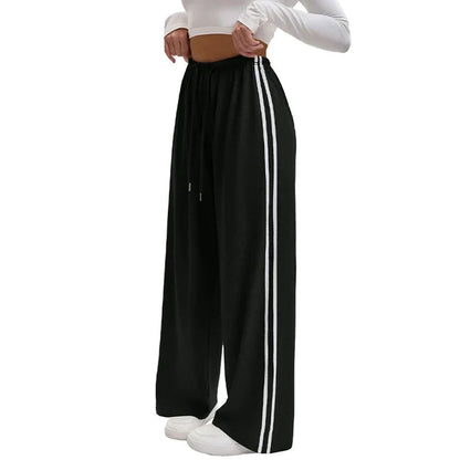 Women’s Side Stripe Wide-Leg Pants