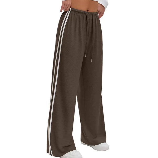 Women’s Side Stripe Wide-Leg Pants