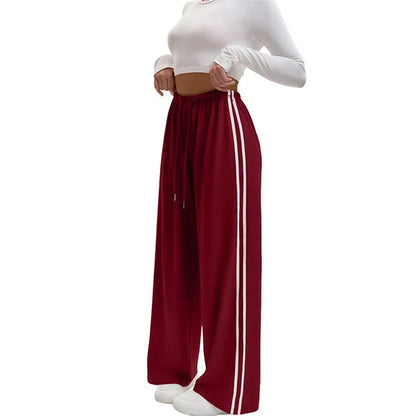 Women’s Side Stripe Wide-Leg Pants
