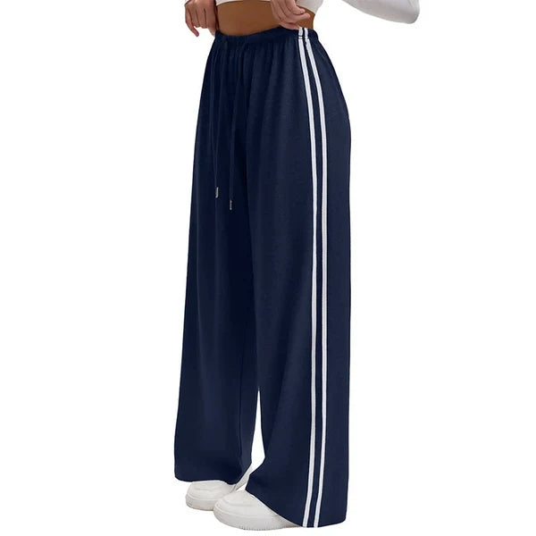 Women’s Side Stripe Wide-Leg Pants