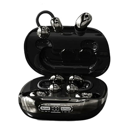 Bluetooth 6.0 Clip-On Wireless Earbuds