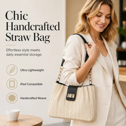 Women's Woven Shoulder Bag