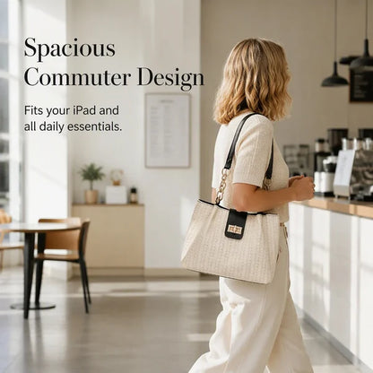 Women's Woven Shoulder Bag