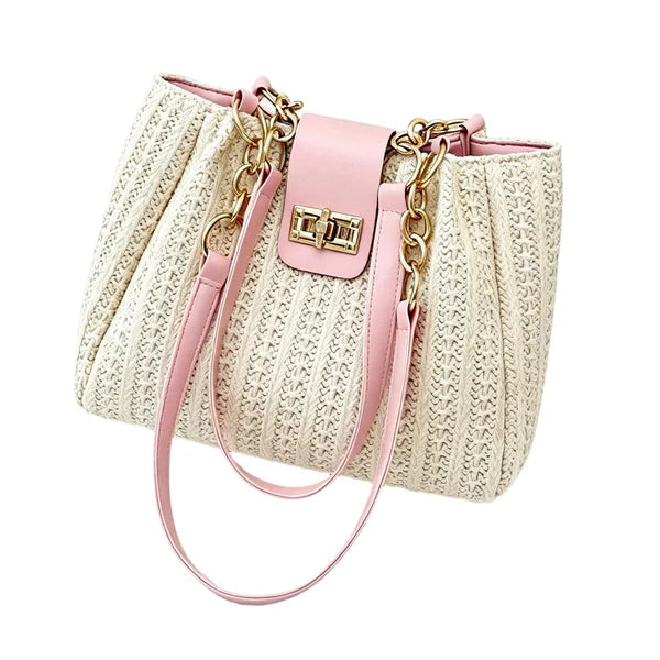 Women's Woven Shoulder Bag