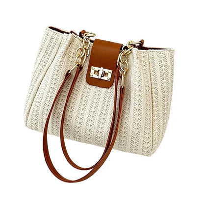 Women's Woven Shoulder Bag