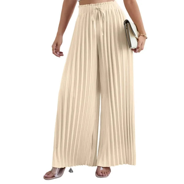 Women’s Pleated Wide-Leg Pants