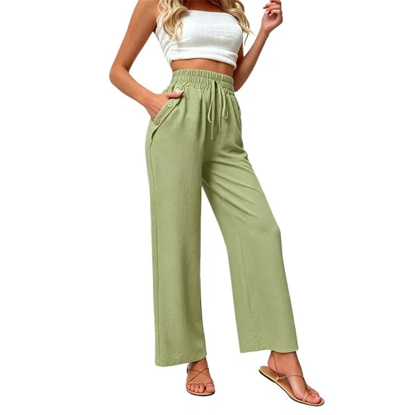 Women’s High-Waisted Wide-Leg Pants