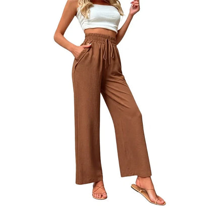 Women’s High-Waisted Wide-Leg Pants