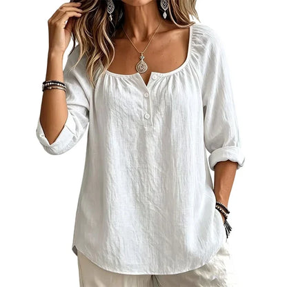 Women’s Casual Button-Front Tunic