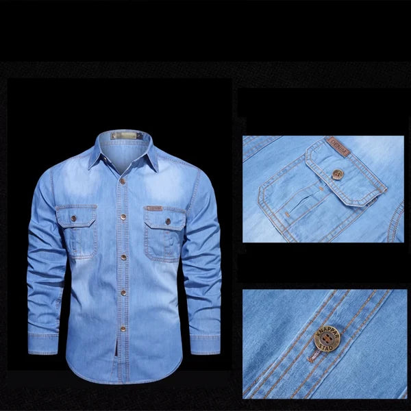 Men’s Casual Denim Shirt