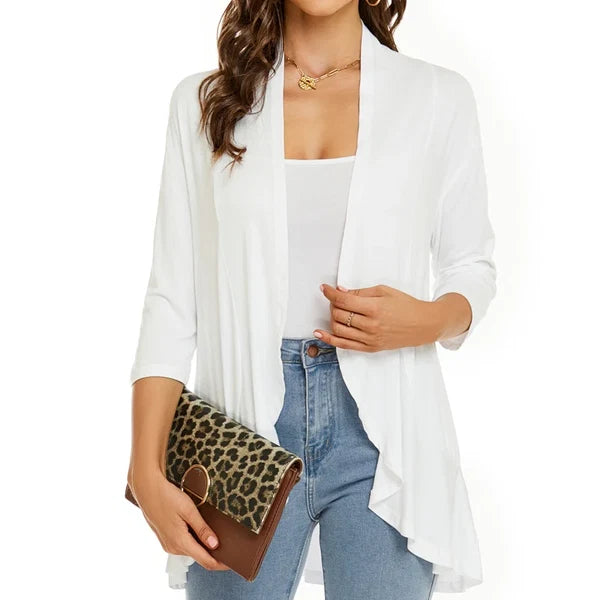 Women’s Open-Front Flowing Cardigan
