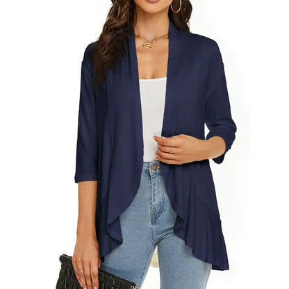 Women’s Open-Front Flowing Cardigan