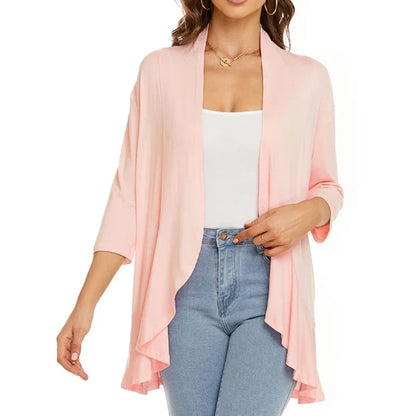 Women’s Open-Front Flowing Cardigan