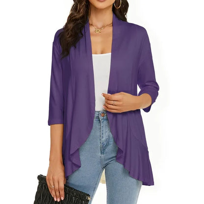 Women’s Open-Front Flowing Cardigan