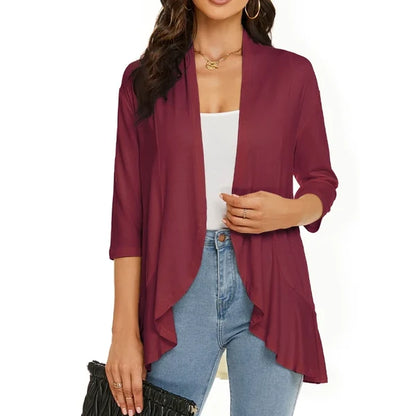 Women’s Open-Front Flowing Cardigan