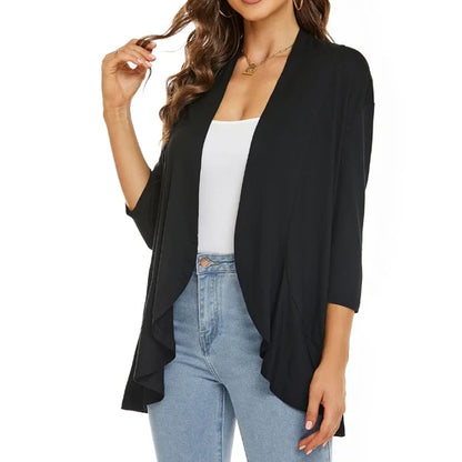 Women’s Open-Front Flowing Cardigan