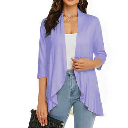 Women’s Open-Front Flowing Cardigan