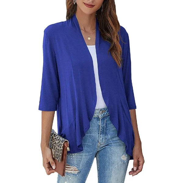 Women’s Open-Front Flowing Cardigan