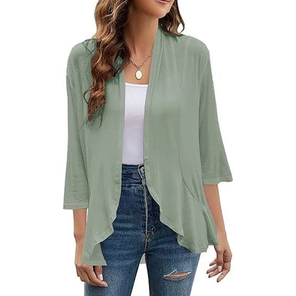 Women’s Open-Front Flowing Cardigan