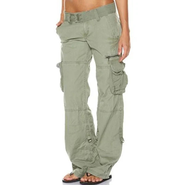 Women’s Wide-Leg Utility Cargo Pants