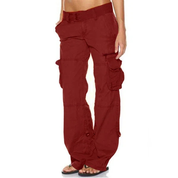 Women’s Wide-Leg Utility Cargo Pants