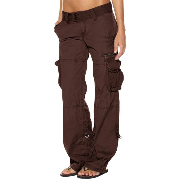 Women’s Wide-Leg Utility Cargo Pants