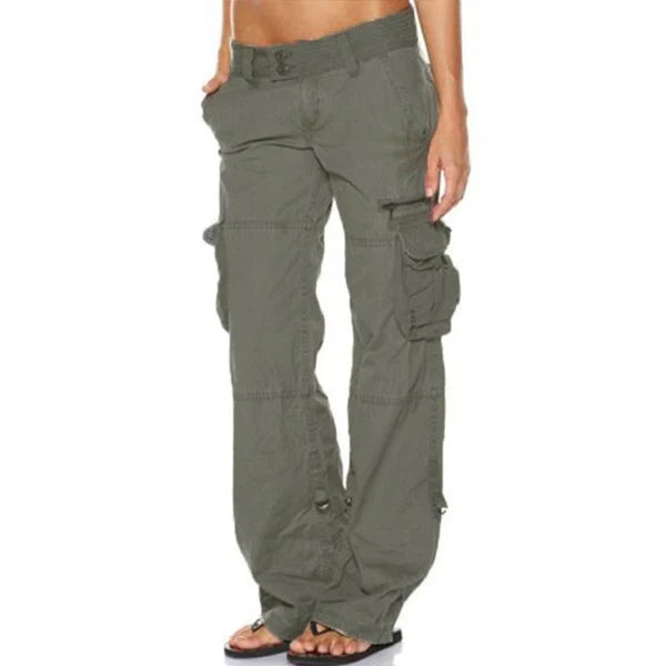 Women’s Wide-Leg Utility Cargo Pants