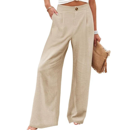 Women’s High-Waist Wide-Leg Pants