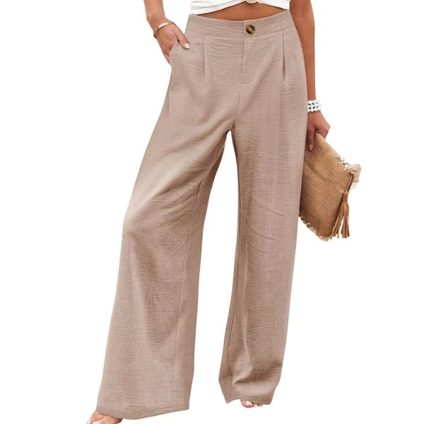 Women’s High-Waist Wide-Leg Pants