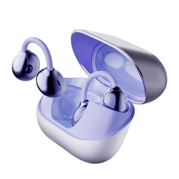 Open Ear Wireless Clip-On Earbuds
