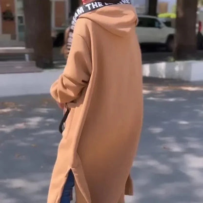 Women’s Longline Hooded Zip Jacket