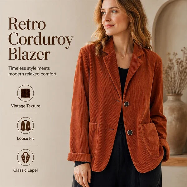 Women’s Corduroy Button-Front Jacket