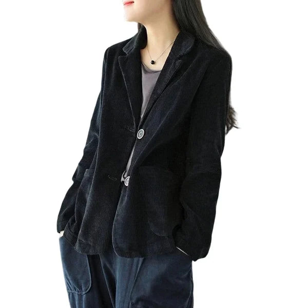 Women’s Corduroy Button-Front Jacket