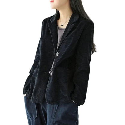 Women’s Corduroy Button-Front Jacket