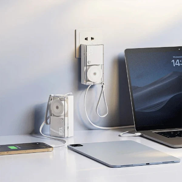 Compact Built-In Cable Power Bank