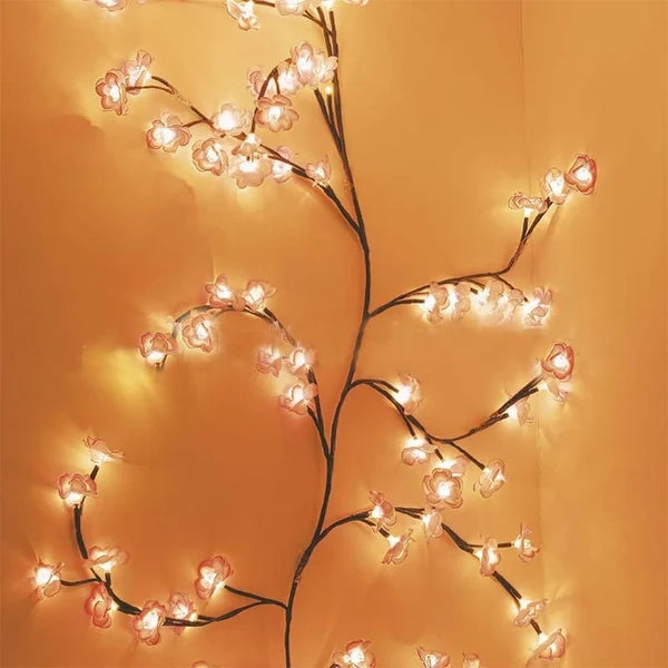 Decorative Floral Vine String Lights
