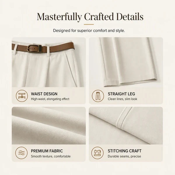 Women’s Tailored Wide-Leg Pants