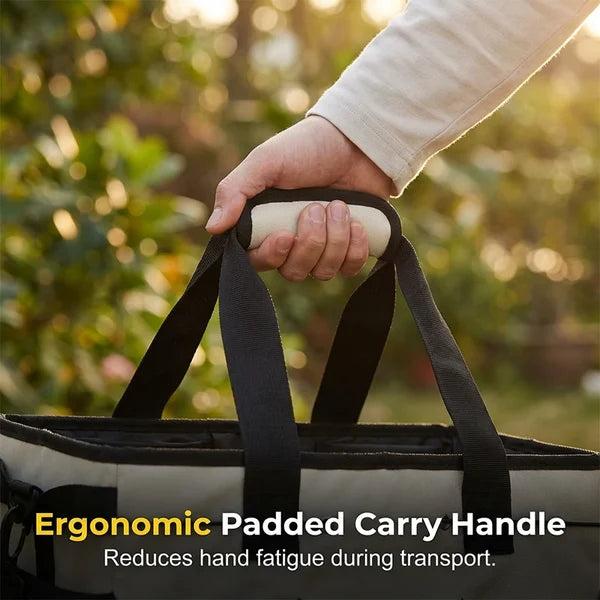 Multi-Pocket Open Utility Tote