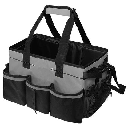 Multi-Pocket Open Utility Tote