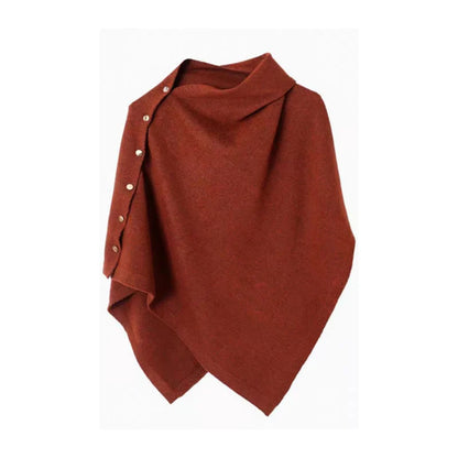 Women’s Button-Detail Poncho