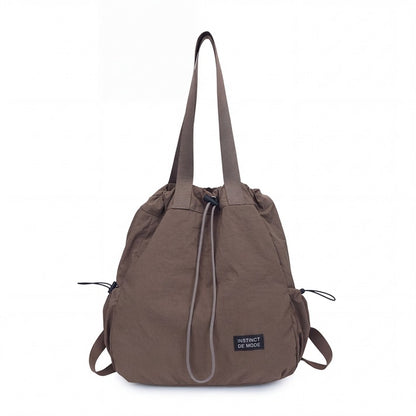 Women's Drawstring Shoulder Backpack