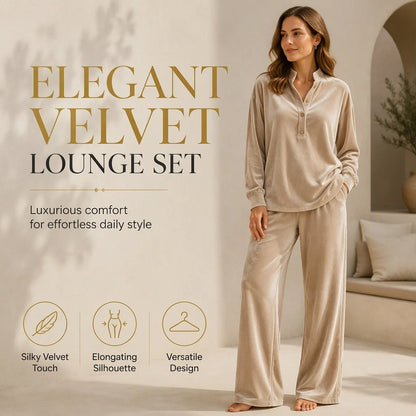 Women's Button-Front Top and Wide-Leg Pants Set